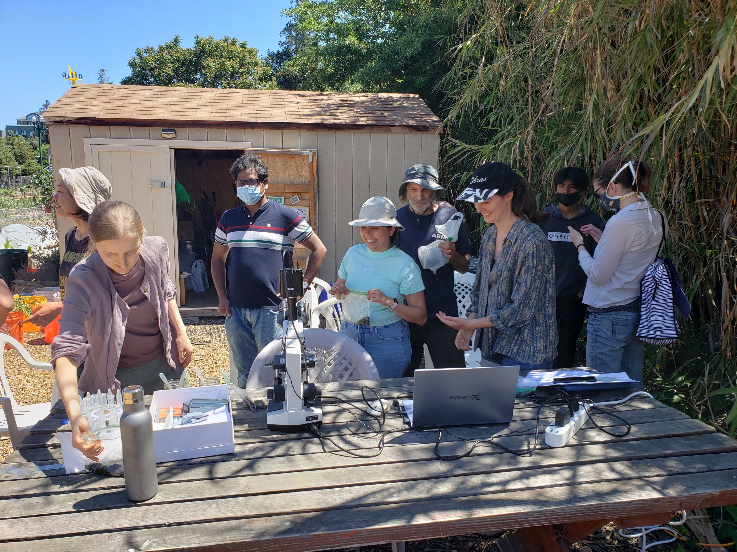 Workshop at the Garden To Table Silicon Valley